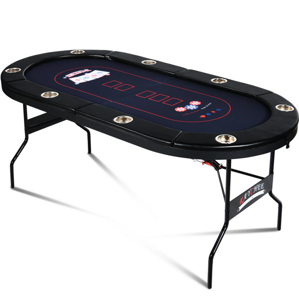 Kulamoon 71" 8 Player Poker Table & Reviews Wayfair Canada